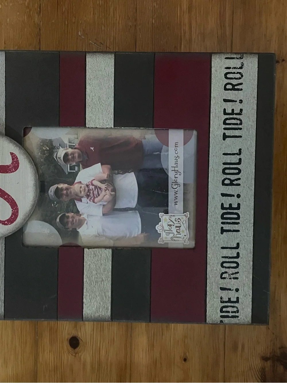 Alabama Red Decorative Wall Frame - Unbranded